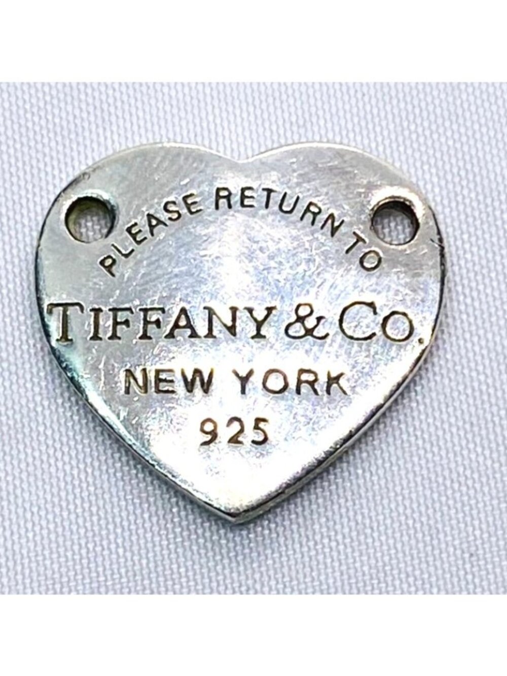 Please Return To Tiffany Heart Sterling Silver 925 . Please Read - Picture 2 of 6